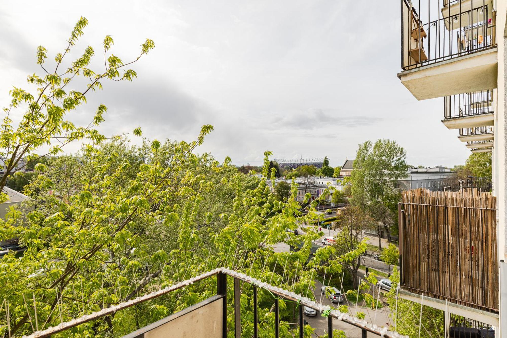 Superapart Saska 48A, Sleek 6Th-Floor Studio With Balcony & Elevator Access Varşovia Exterior foto