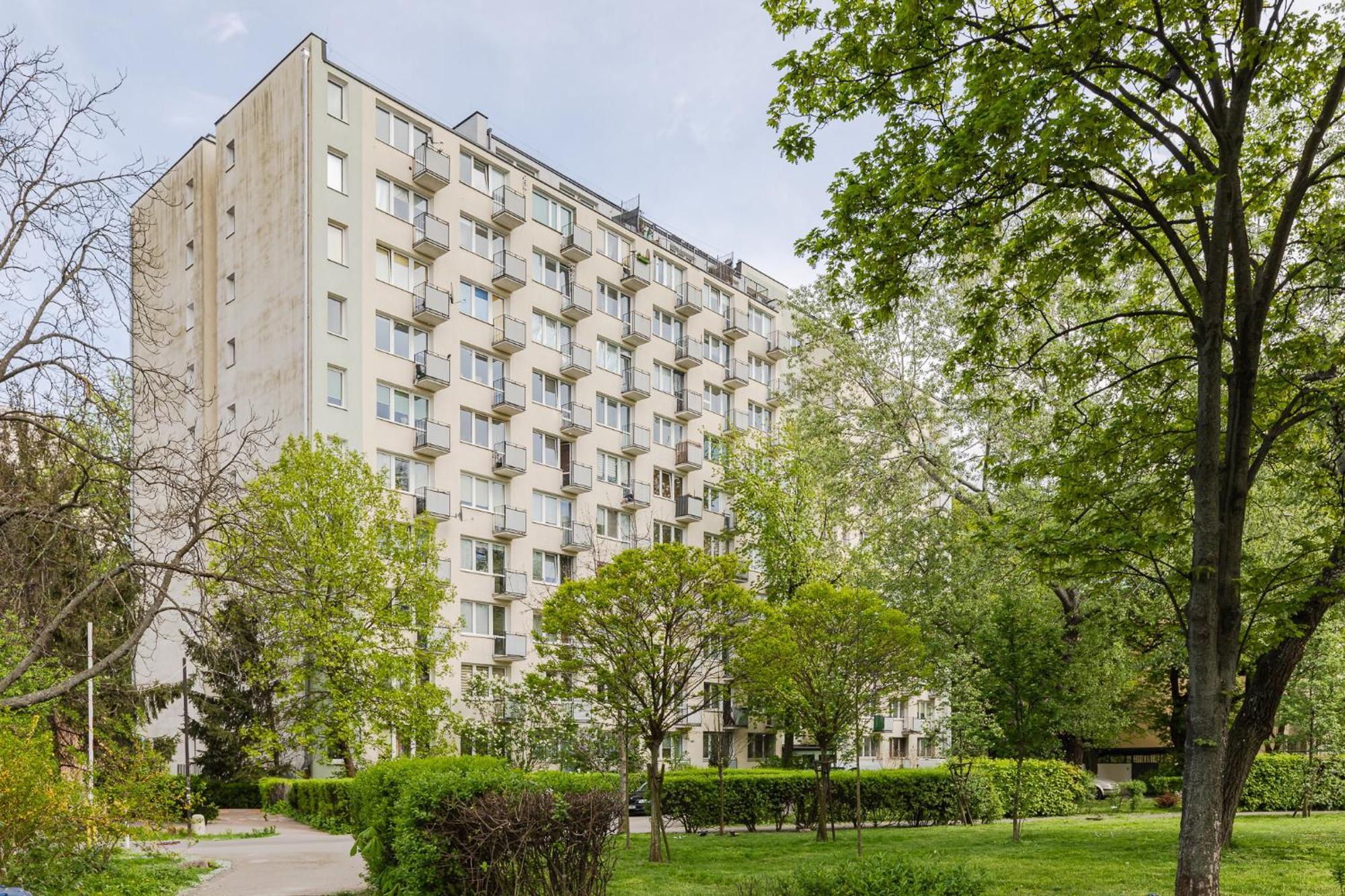 Superapart Saska 48A, Sleek 6Th-Floor Studio With Balcony & Elevator Access Varşovia Exterior foto